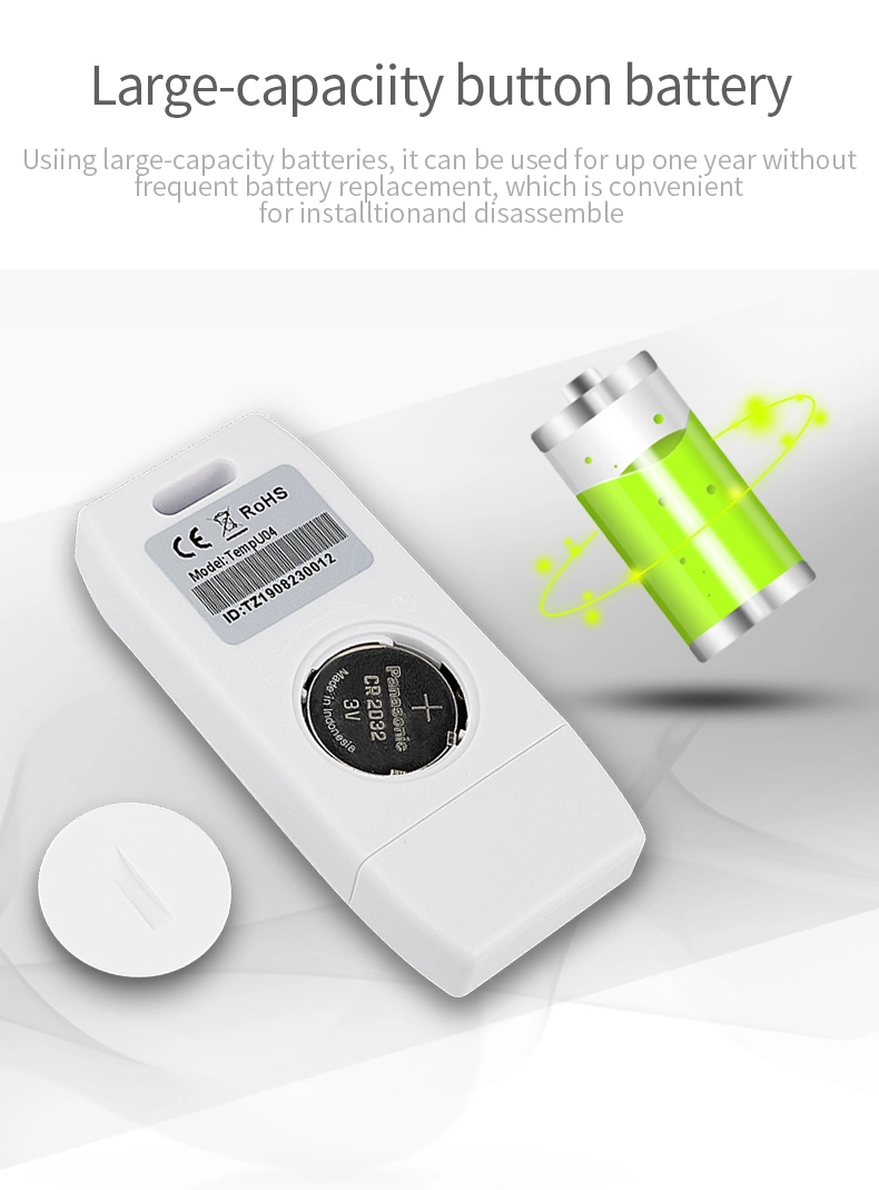 Tempu04 USB Temperature Data Logger Recorder 32000 Points to Record Drug Storage Temperatures