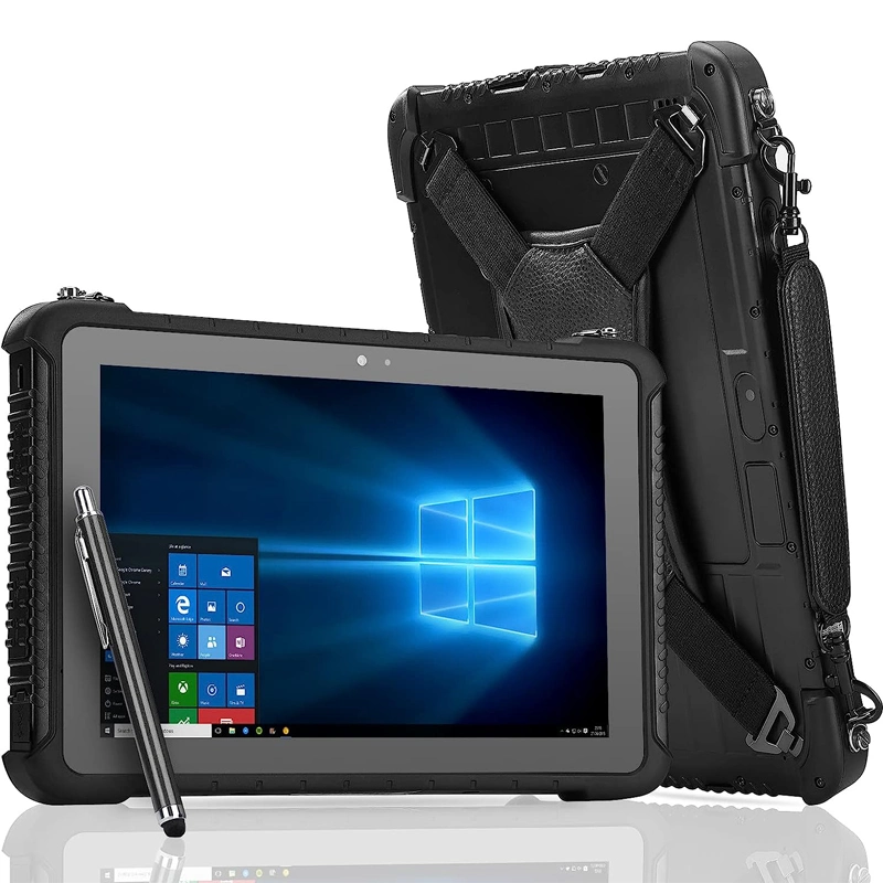 10.1 Inch Windows 10 4G LTE GPS Water-Proof 700nit Sunlight Readable Work Rugged Tablet